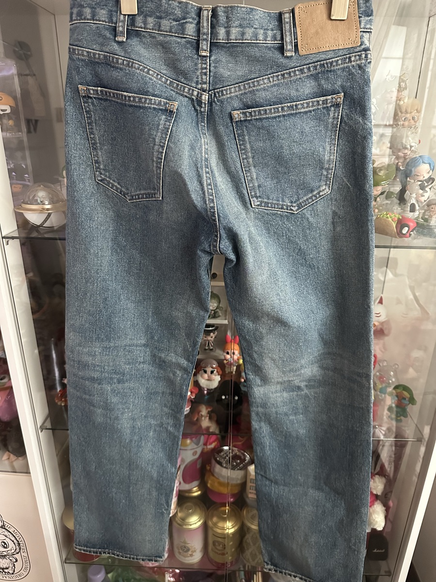 CELINE|JEANS ( KITTY JEANS IN PISMO WASH DENIM (2N92320 Celine Kitty Jeans In Pismo Wash Denim Pismo Wash | ของแท้