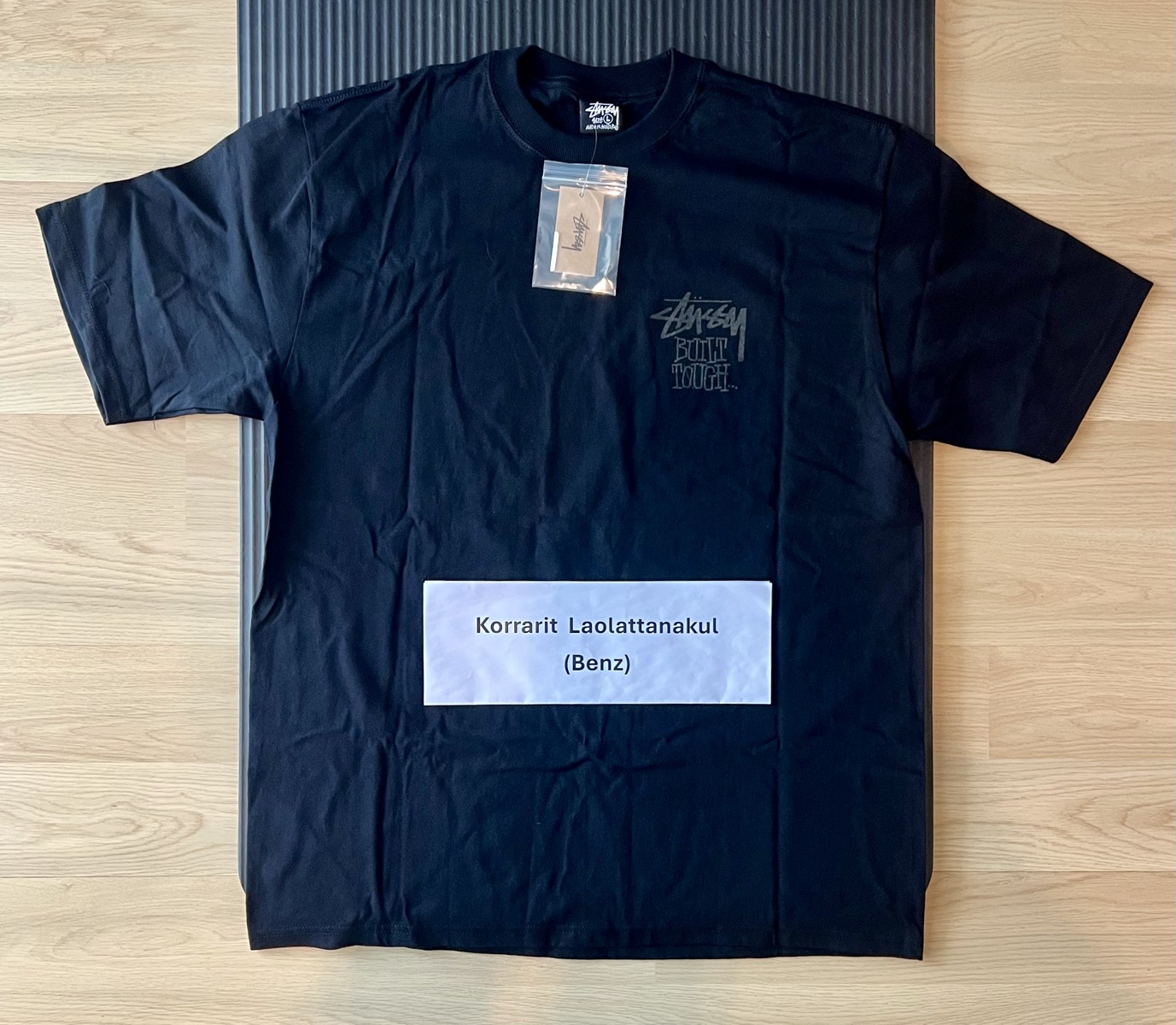 ช้อป Stussy Welder Tee Blackของแท้ที่ SASOM