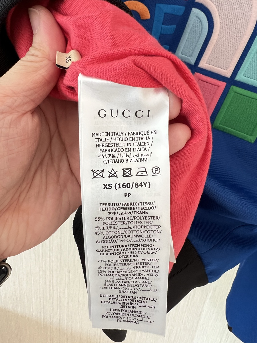 大人カジュアル◇COTTON JERSEY ジャケット◇GUCCI GUCCI グッチ シニョーリア ダイヤモンドベゼル/ホワイトパール