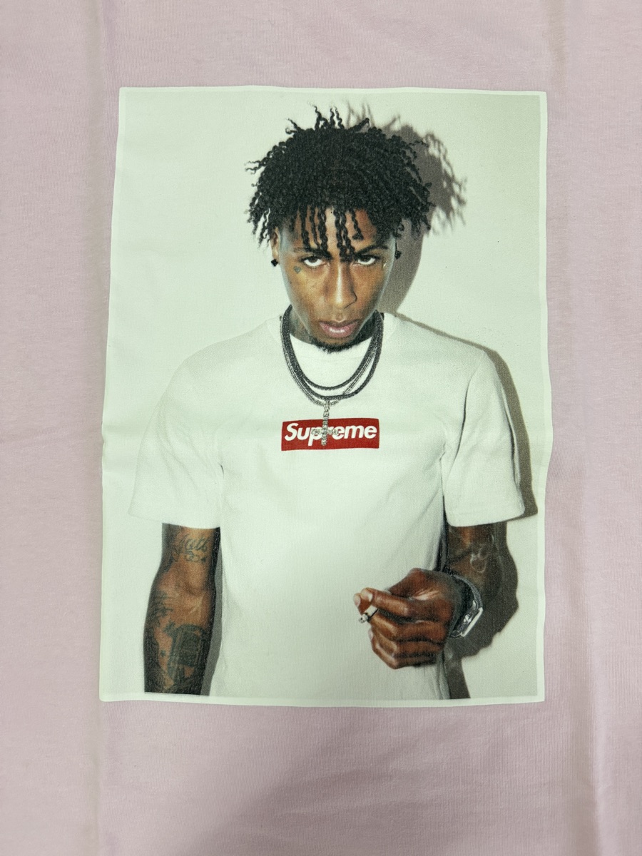 Tシャツ・カットソー Supreme Crew 96 T-Shirt Light Pink J0300-playera-pc-cr-mc-joven-