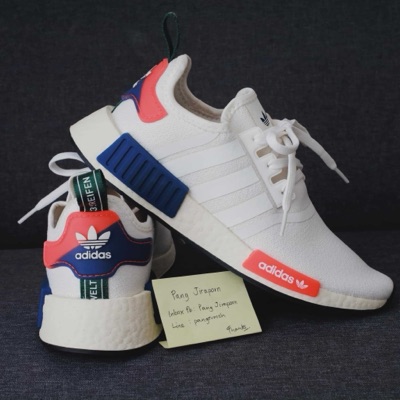 adidas gazelle silver green womens Men's adidas NMD_R1 Shoes - White main image 0