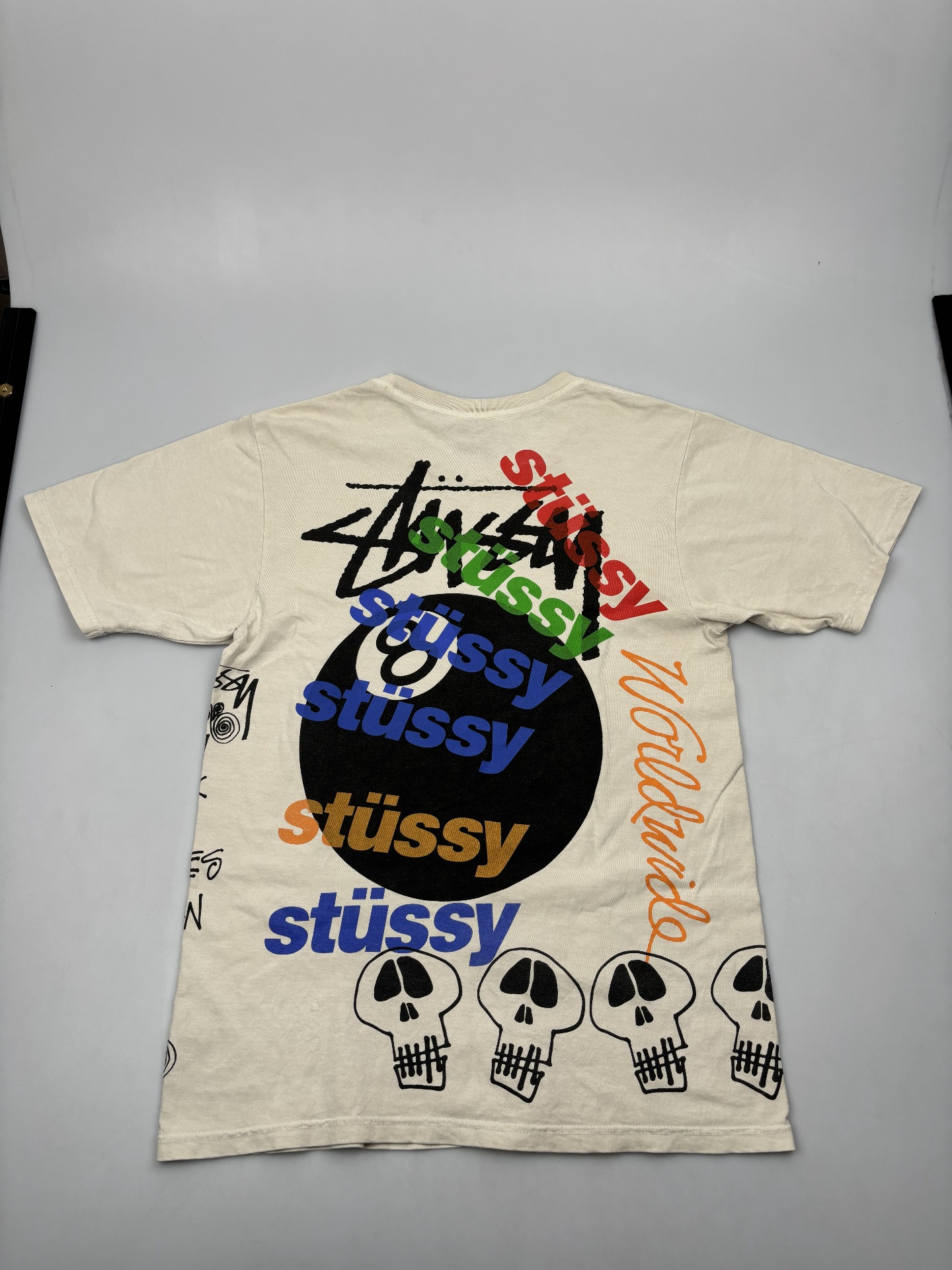 Stussy Test Strike Pigment Dyed Tee Natural | ของแท้