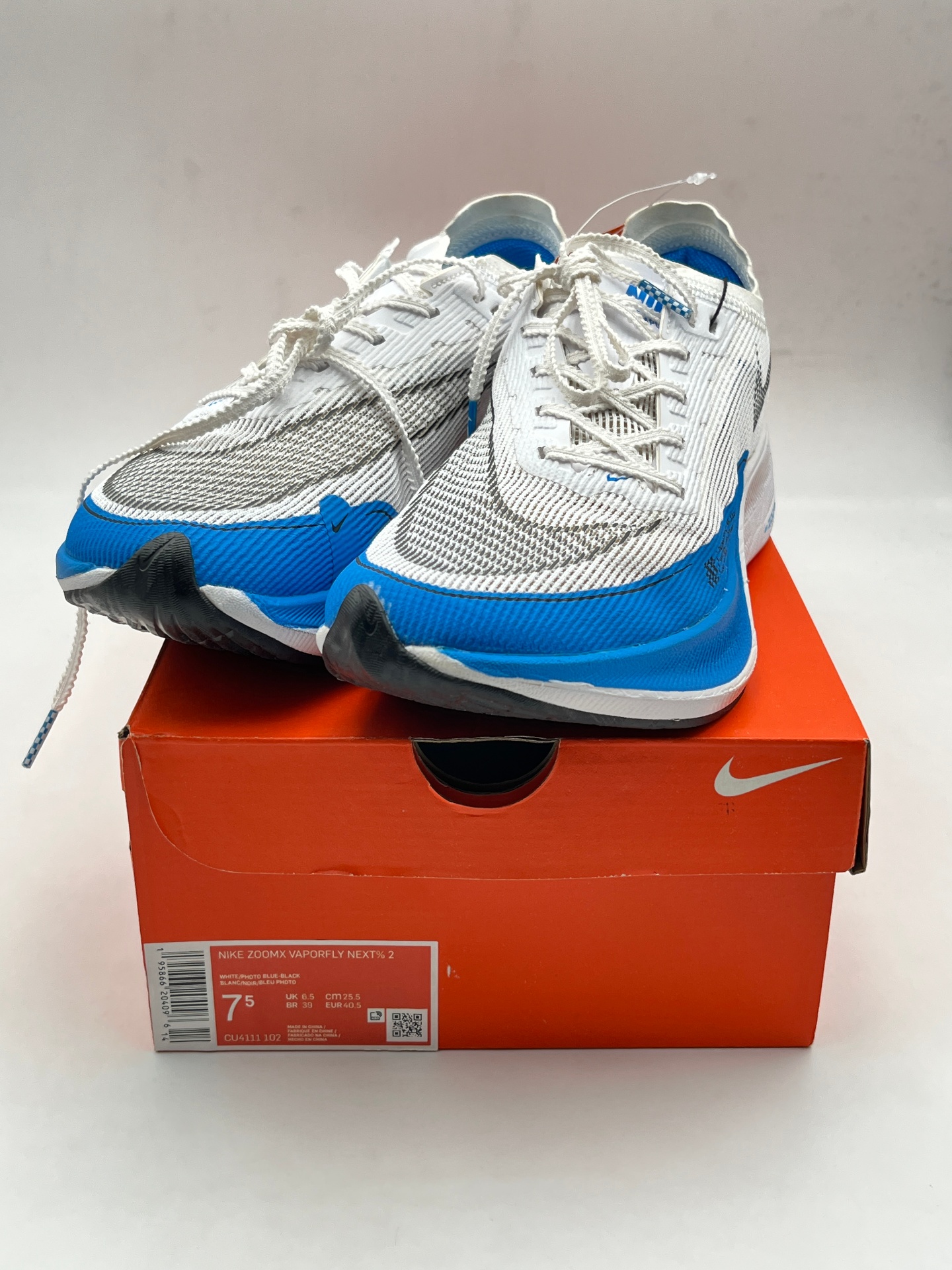 Nike ZoomX Vaporfly NEXT% 2 'White Photo Blue'