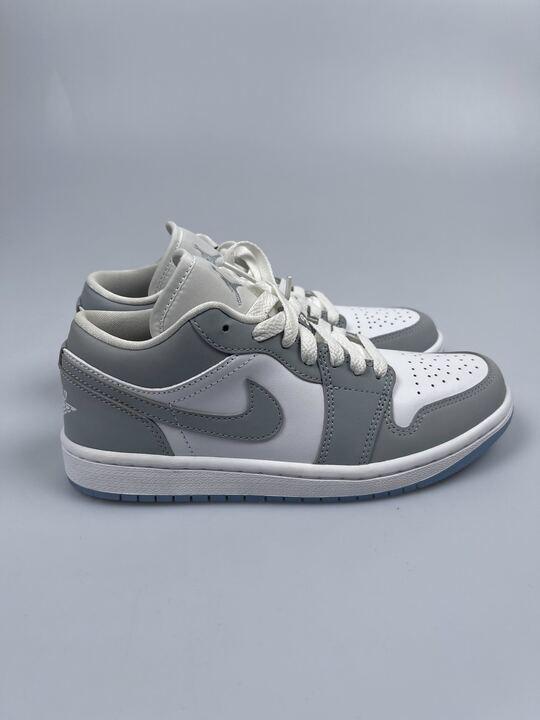 Jordan Low White Wolf Grey (W) Authentic Best Price