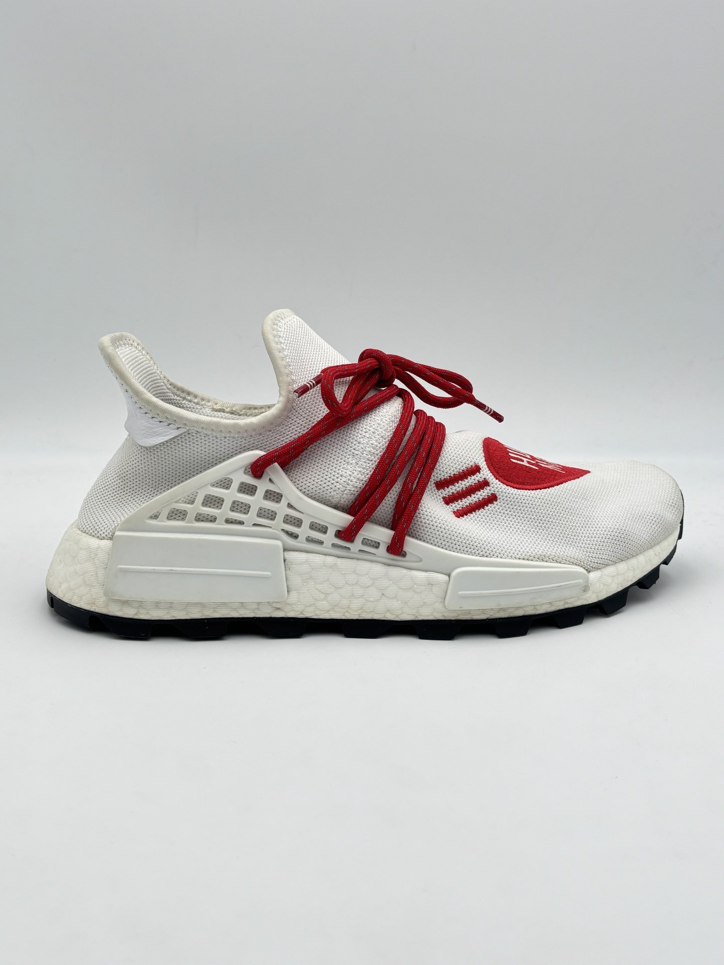 adidas NMD HU Pharrell Human Made White Red | SASOM