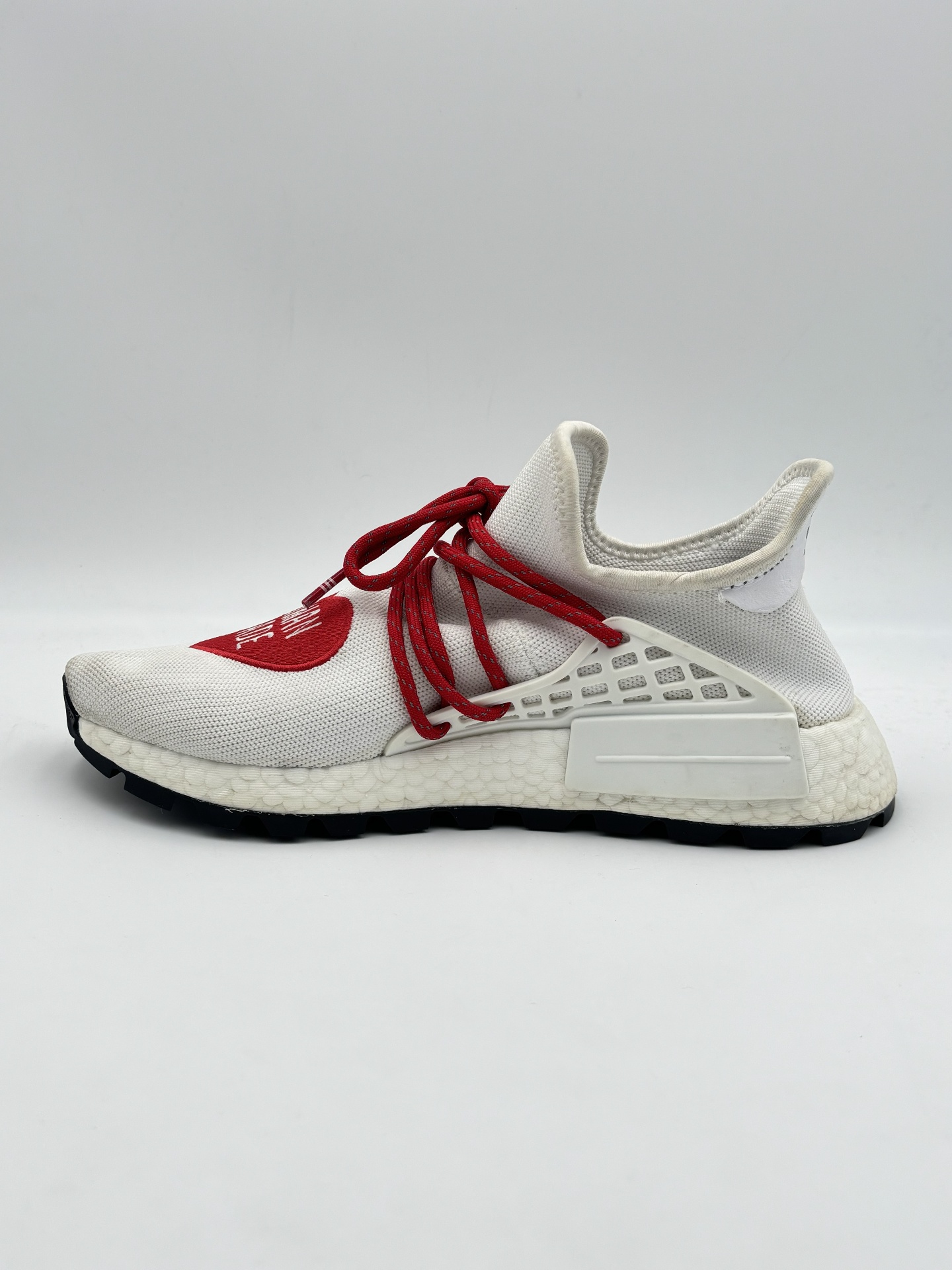 adidas NMD HU Pharrell Human Made White Red | SASOM