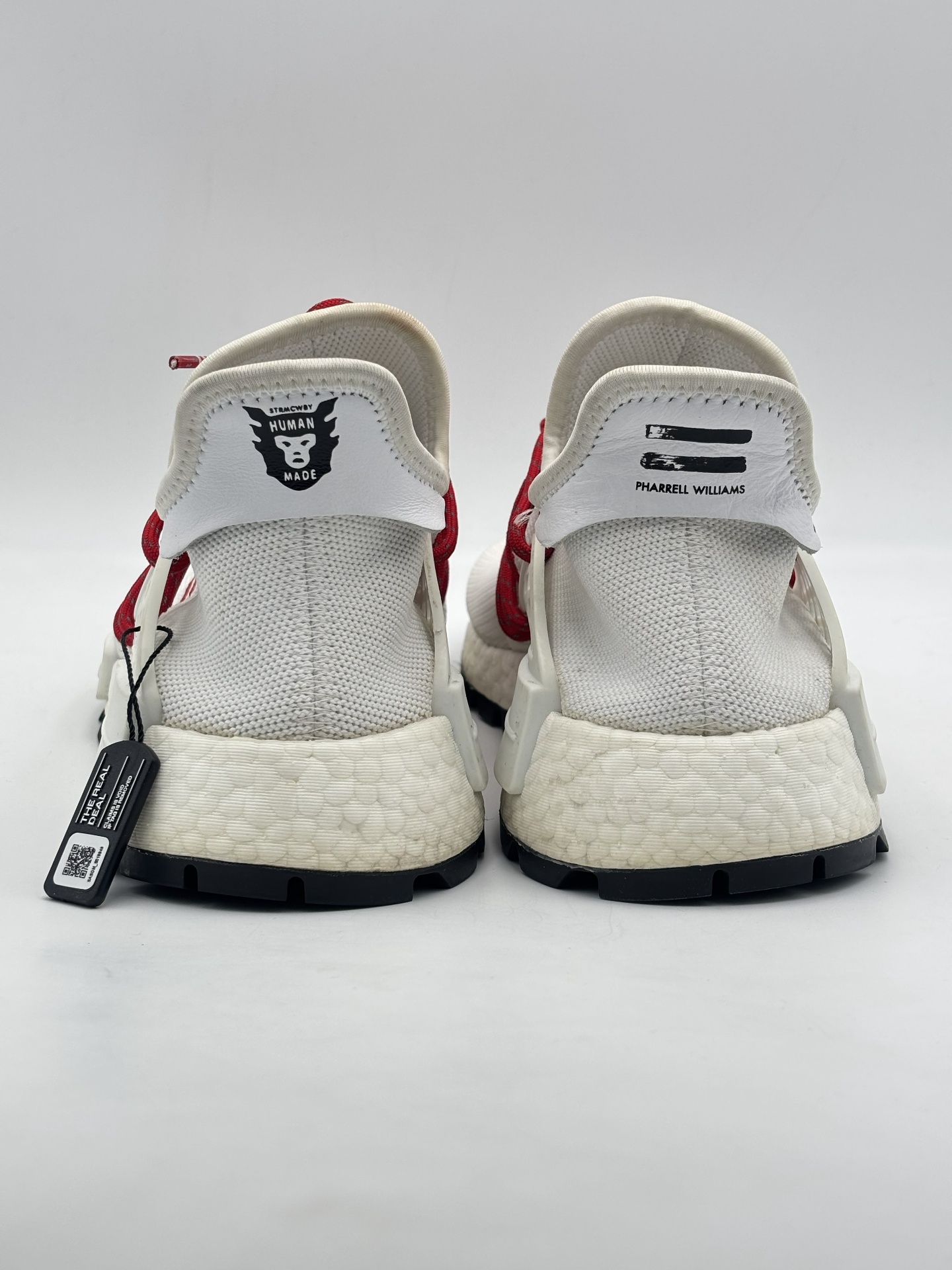 adidas NMD HU Pharrell Human Made White Red | SASOM
