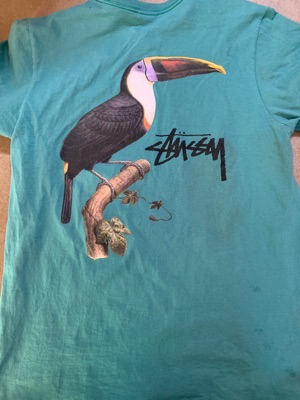 Stussy Toucan Tee Ocean Shop Authentic at SASOM