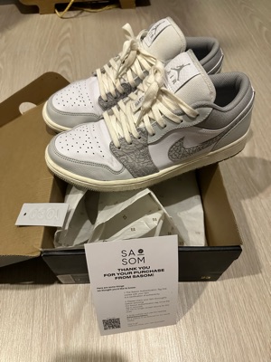 Nike Air Jordan 1 Low PRM Smoke Grey Elephant