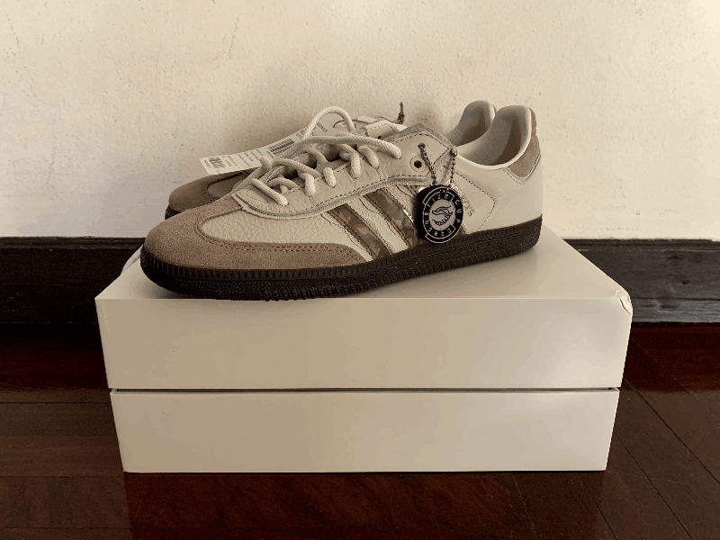 Adidas x Nice Kicks Samba Consortium Cup Talc Brown