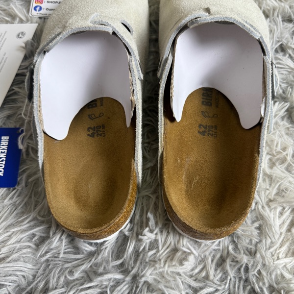 Birkenstock Boston Clog Stussy Bone (2021) | SASOM