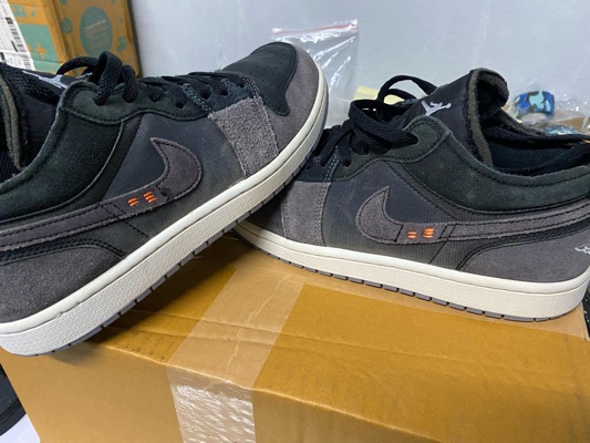 Air Jordan Retro Black Charcoal Suede Nike Air Jordan Retro (TD - Main Image