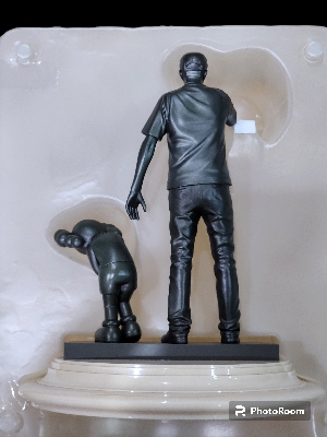 SASOM | collectibles KAWS Partners Vinyl Figure Grey Check the