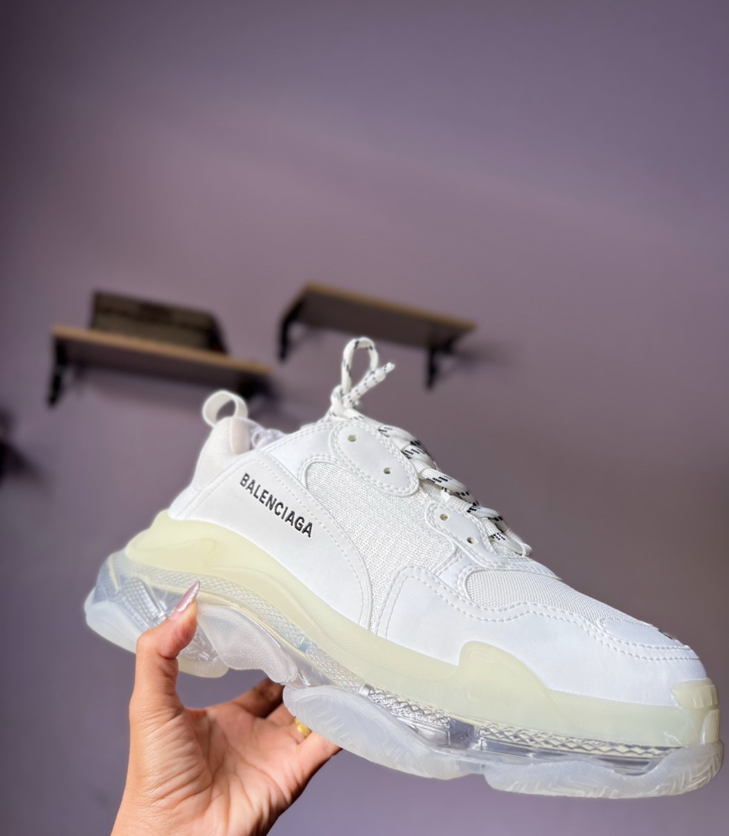 Buy & Sell Balenciaga Triple S Clear Sole White (W) | SASOM