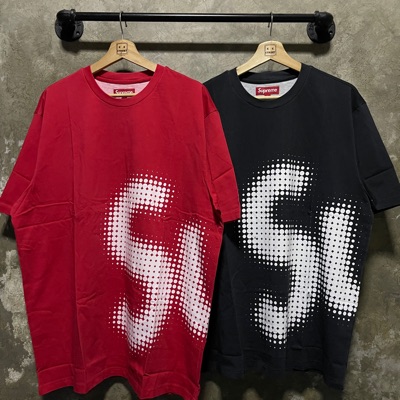 美品 Supreme Halftone S/S Top レッド 24ss Supreme Halftone S/S Top Red Men's - SS24 - US