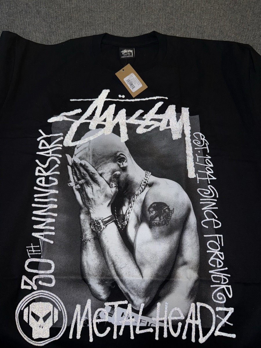 Buy Stussy Goldie Metalheadz 30 Tee Black | SASOM