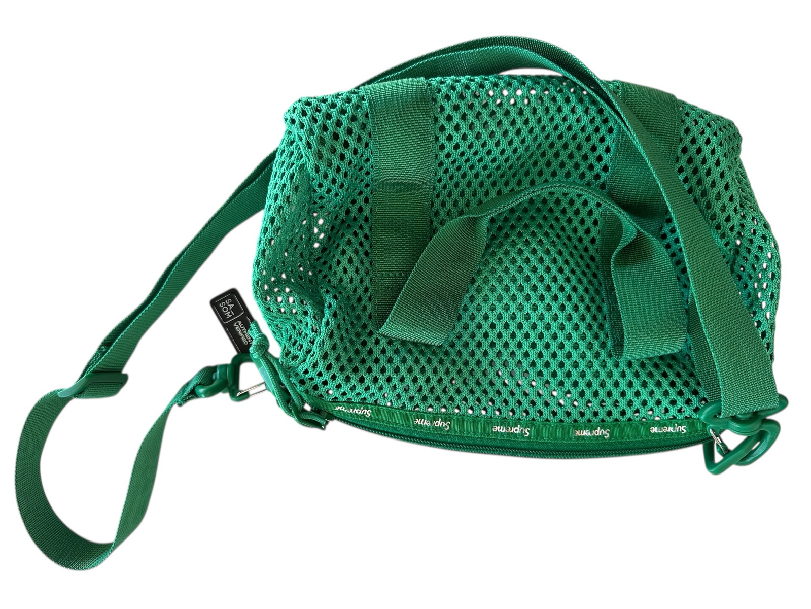 Supreme Mesh Mini Duffle Bag Green Shop Authentic at SASOM