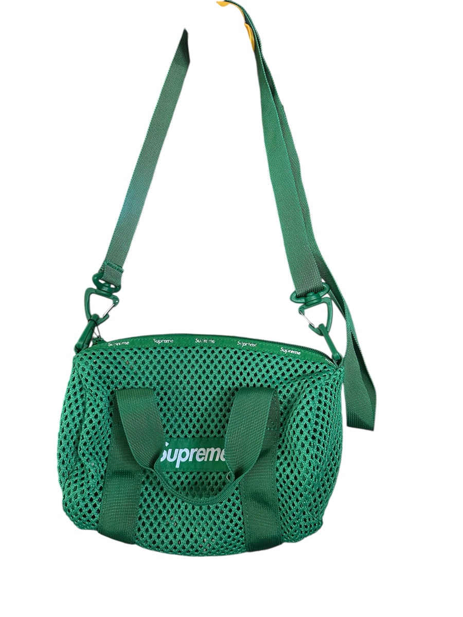 Supreme Mesh Mini Duffle Bag Green Shop Authentic at SASOM
