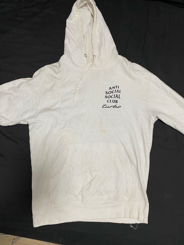 Anti Social Social Club X Neighborhood 911 Turbo Hoodie Black