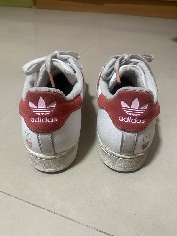 adidas gazelle silver green womens Adidas Superstar II | Women's | (Valentine's Day) Cream White/Better  Scarlet/Sandy Pink/Gum main image 1