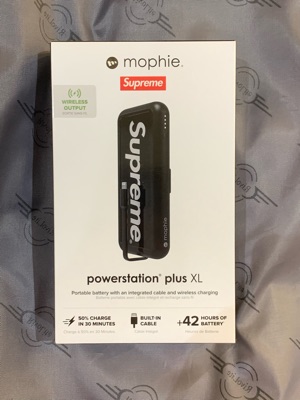 Supreme mophie powerstation Plus XL Black | ของแท้