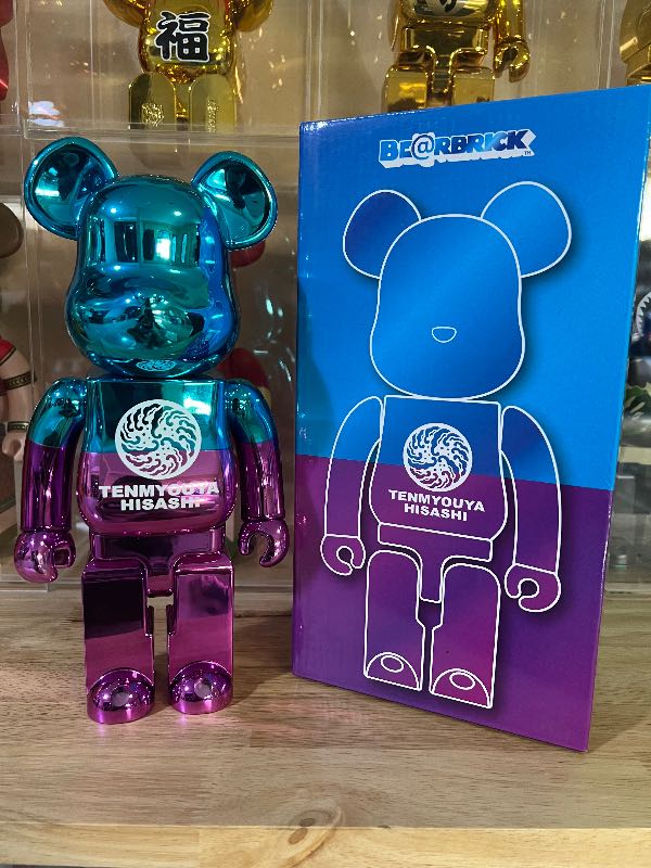 メーカー直送 400% XLARGE×TENMYOUYA HISASHI×BE＠RBRICK hobby.parts