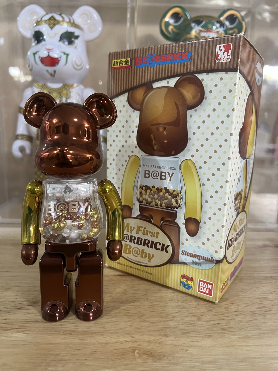 MY FIRST BE@RBRICK B@BY Steampunk 1000％ MY FIRST BE@RBRICK B@BY COLOR SPLASH Ver. 1000％ Rare