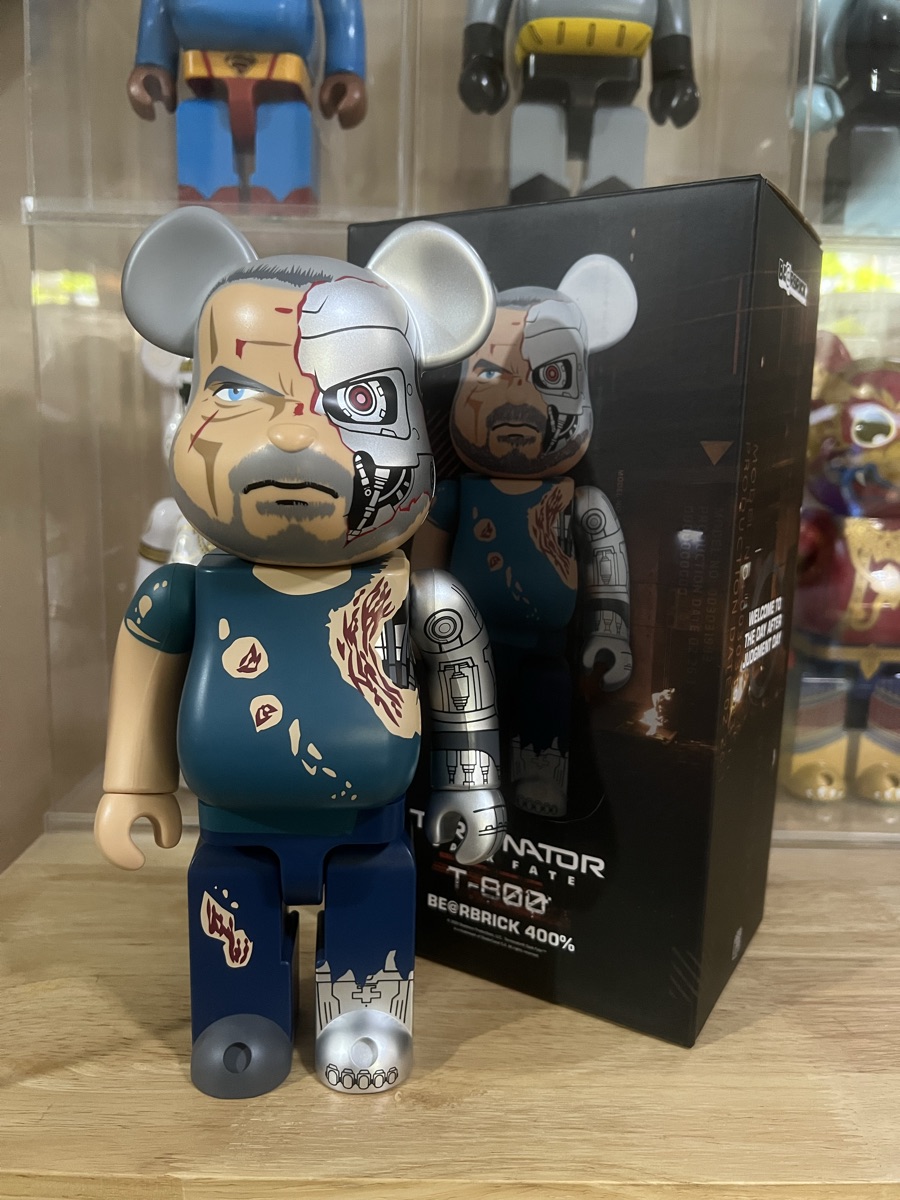 MEDICOM TOY - BE@RBRICK T-800 400％ BE@RBRICK 400% Karimoku BAMBOO MEDICOM TOY Bearbrick | eBay