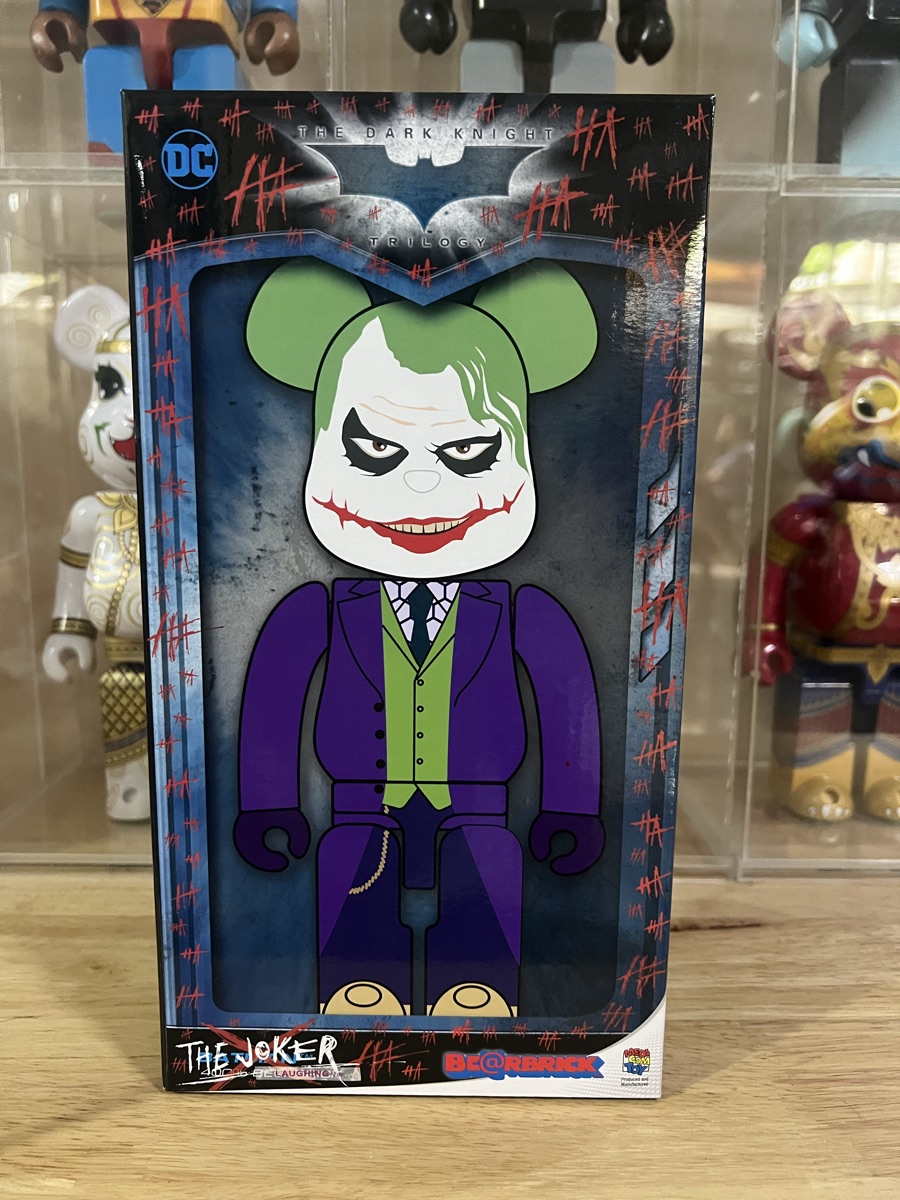 レア　BE＠RBRIC THEJOKER(LAUGHING Ver.) BE@RBRICK The Joker (Laughing Ver.) 100%: MEDICOM TOY
