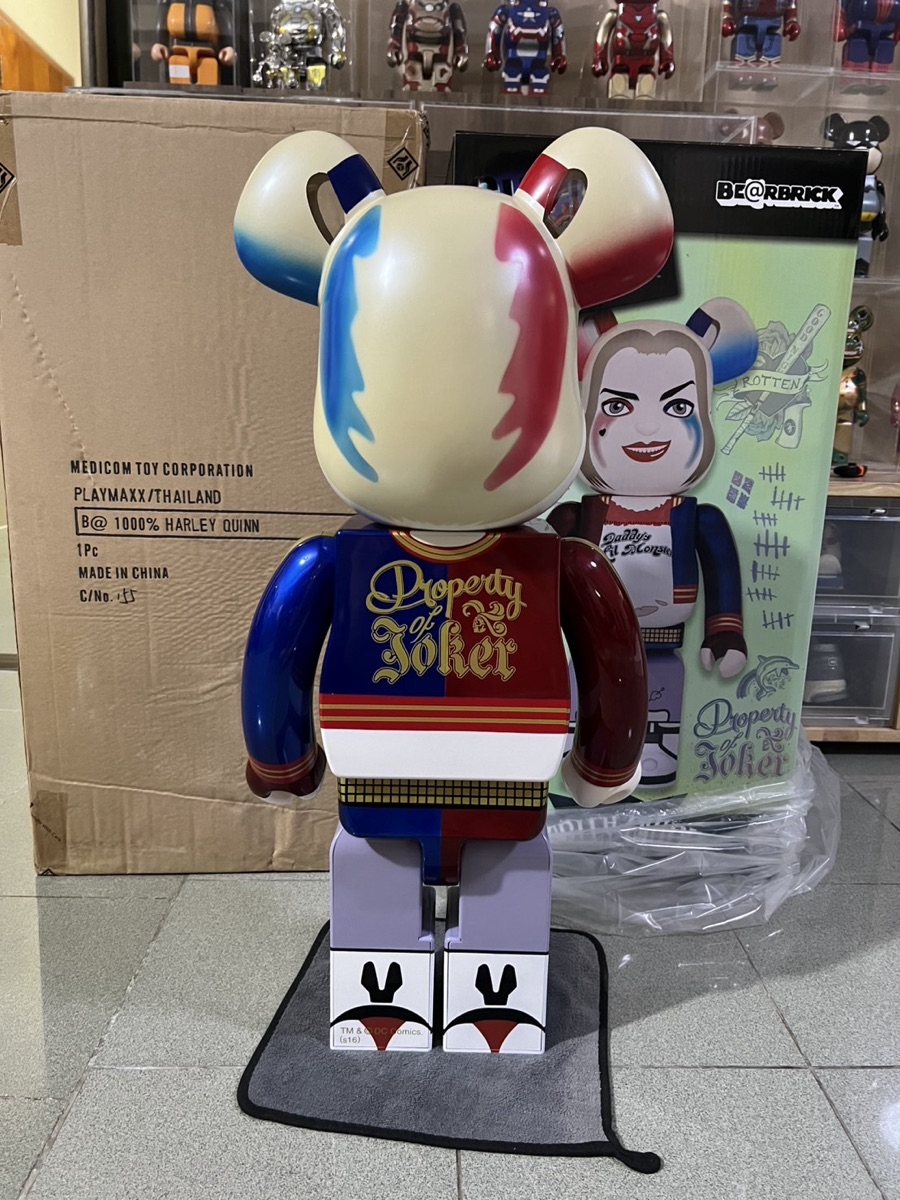 その他 MEDICOM TOY - BE@RBRICK x MCM x JOKER &amp; HARLEY QUINN One Size MCM X BE@RBRICK HARLEY QUINN 100% & 400% Set Red