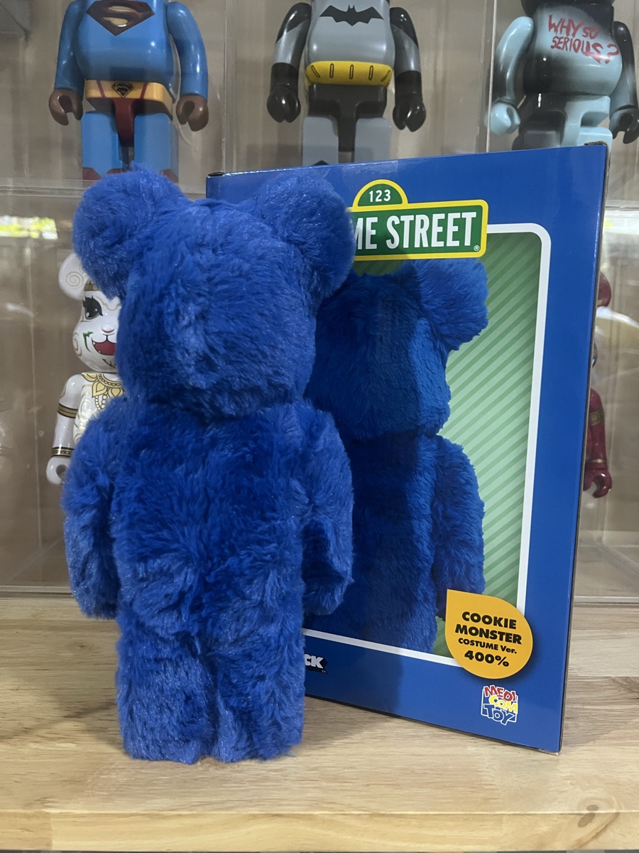 BE@RBRICK COOKIE MONSTER Costume Ver. 400% | SASOM