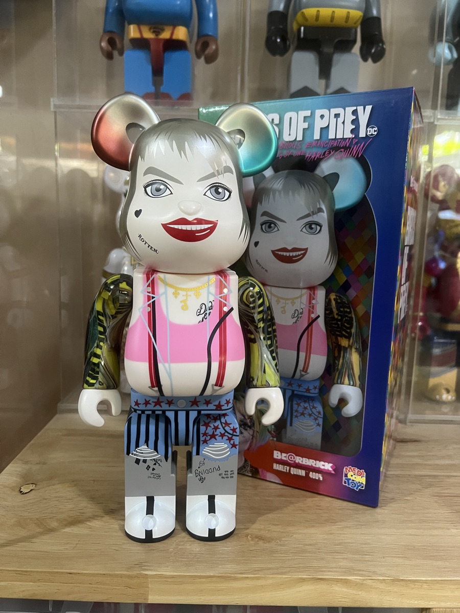 その他 MEDICOM TOY - be@rbrick HARLEY QUINN 400% Medicom BE@RBRICK Birds Of Prey Harley Quinn 400% Bearbrick