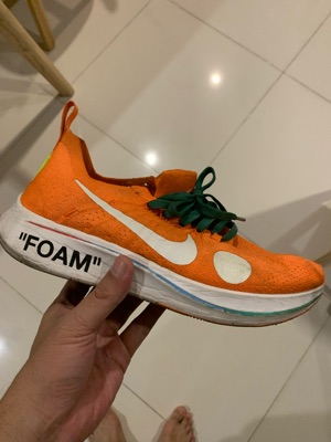 Nike Zoom Fly Mercurial Off-White Total Orange Men's - AO2115-800 - US