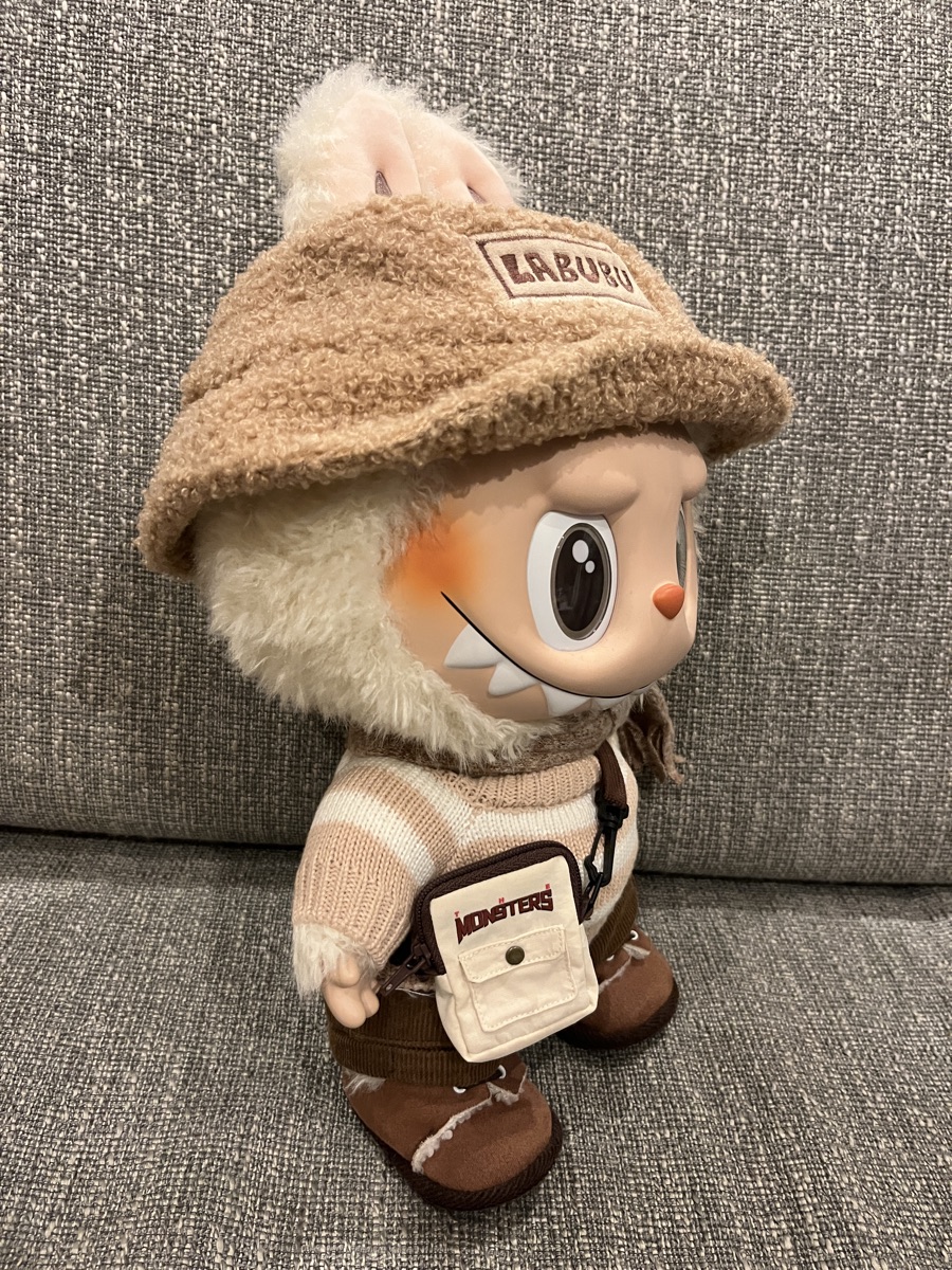 Pop Mart Labubu The Monsters DRESS BE LATTE Vinyl Plush Doll