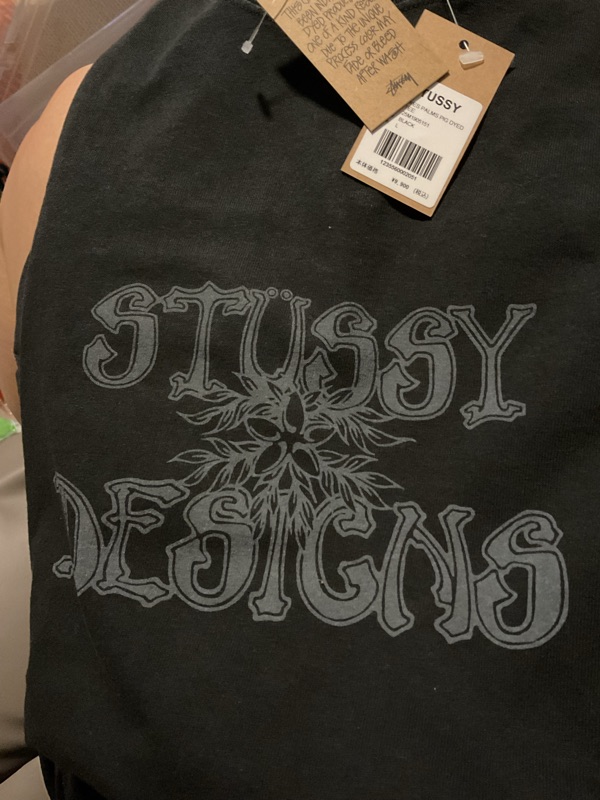 [STUSSY]★25SS★韓国人気★WES PALMS TEE PIGMENT DYED PRE-ORDER: STUSSY WES PALMS TEE PIGMENT DYED . Size : S(38