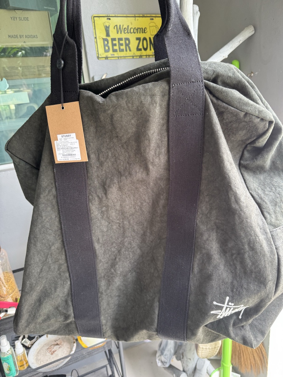 ★人気★【STUSSY】★STUSSY Canvas Flight Bag washed blac.k★ Canvas Flight Bag – Washed Black | Accessories | Stüssy