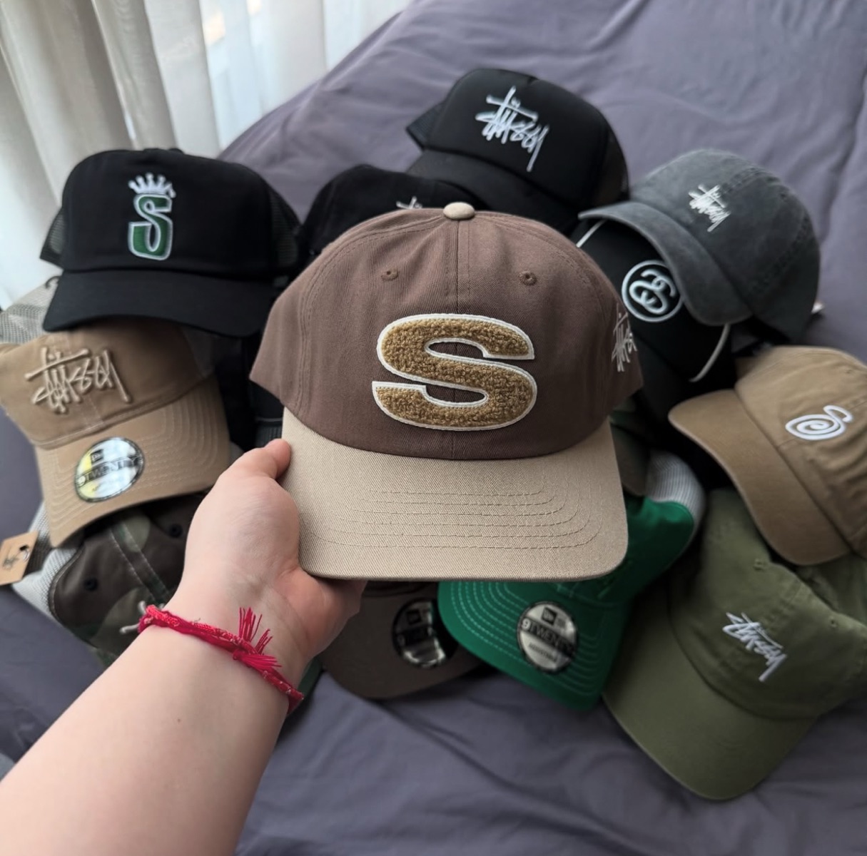 Brown Vintage Stussy Cap Stussy Chenille S Low Pro Brown Cap