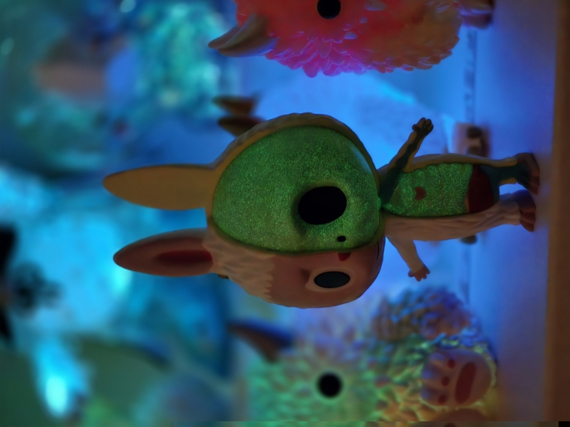 How2work X Kasing Lung X Pop Mart X The Monster Mini Labubu Half