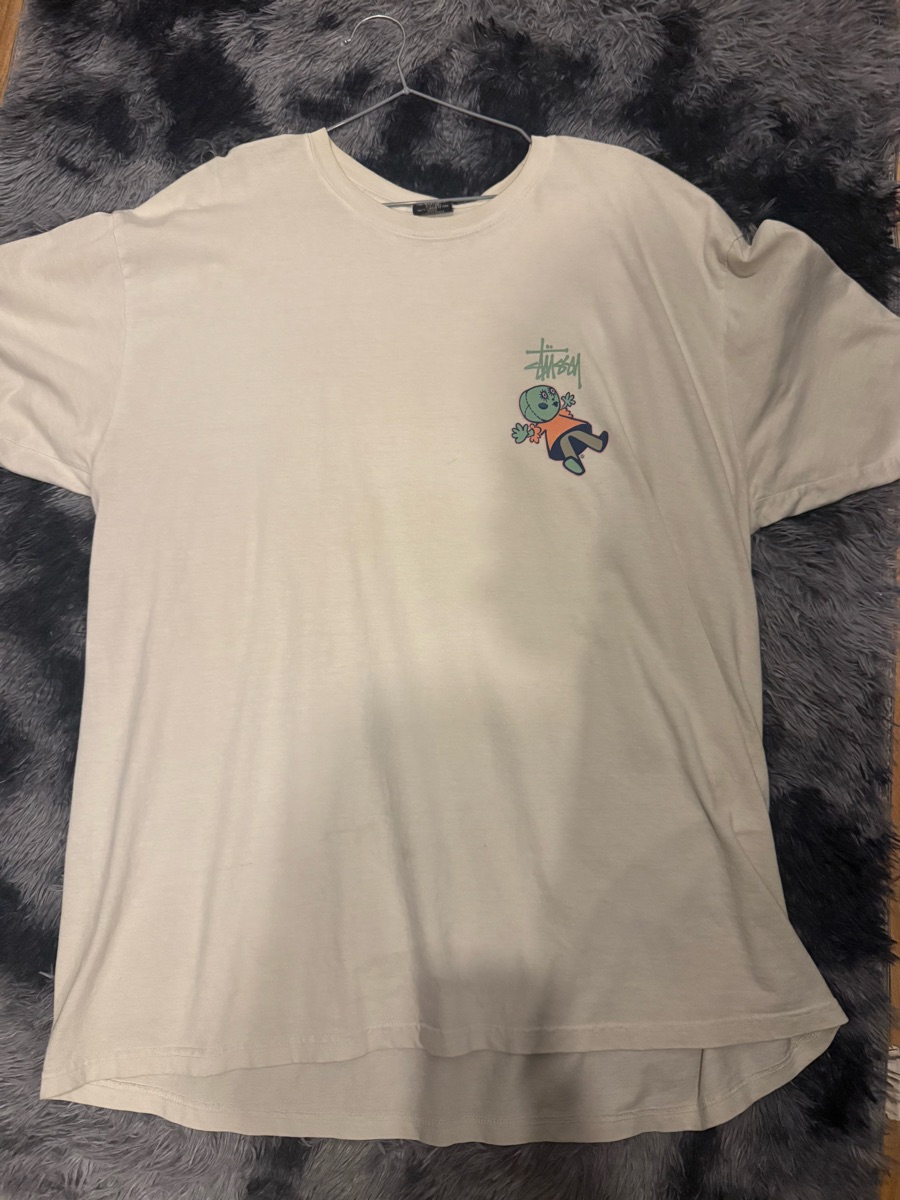 Stussy Dollie Pigment Dyed T-Shirt Natural | ของแท้