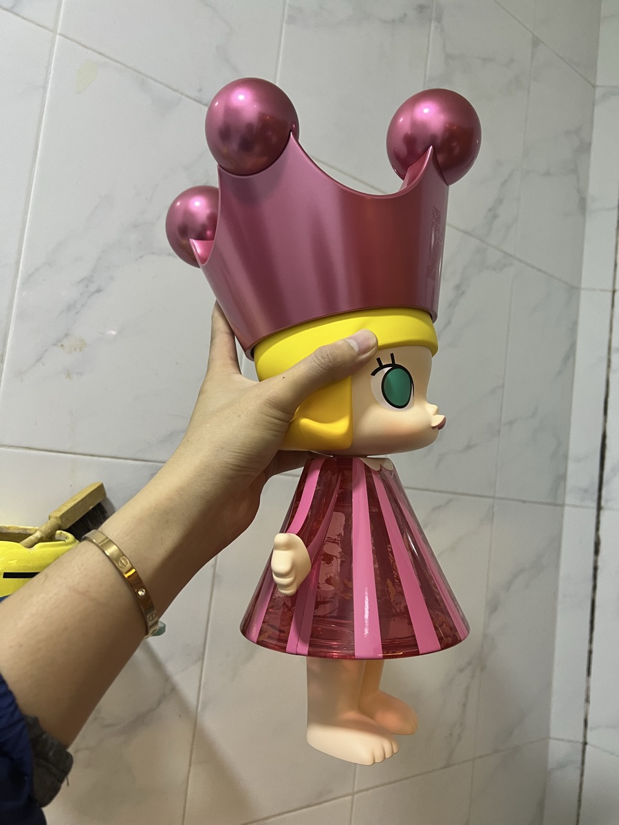 Pop mart Mega Royal Molly Original Princess Pink 400%
