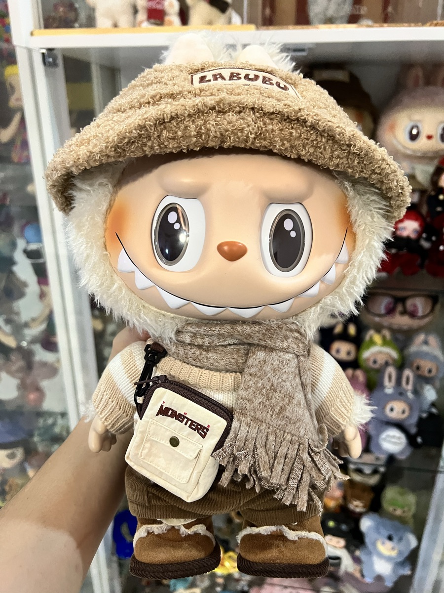 LABUBU DRESS BE LATTE ぬいぐるま　POPMART THE MONSTERS - DRESS BE LATTE Vinyl Plush Doll | Designer